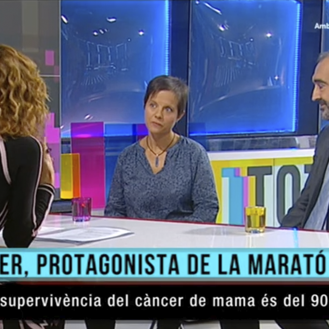 TV3 Tot es mou entrevista Marató 2018